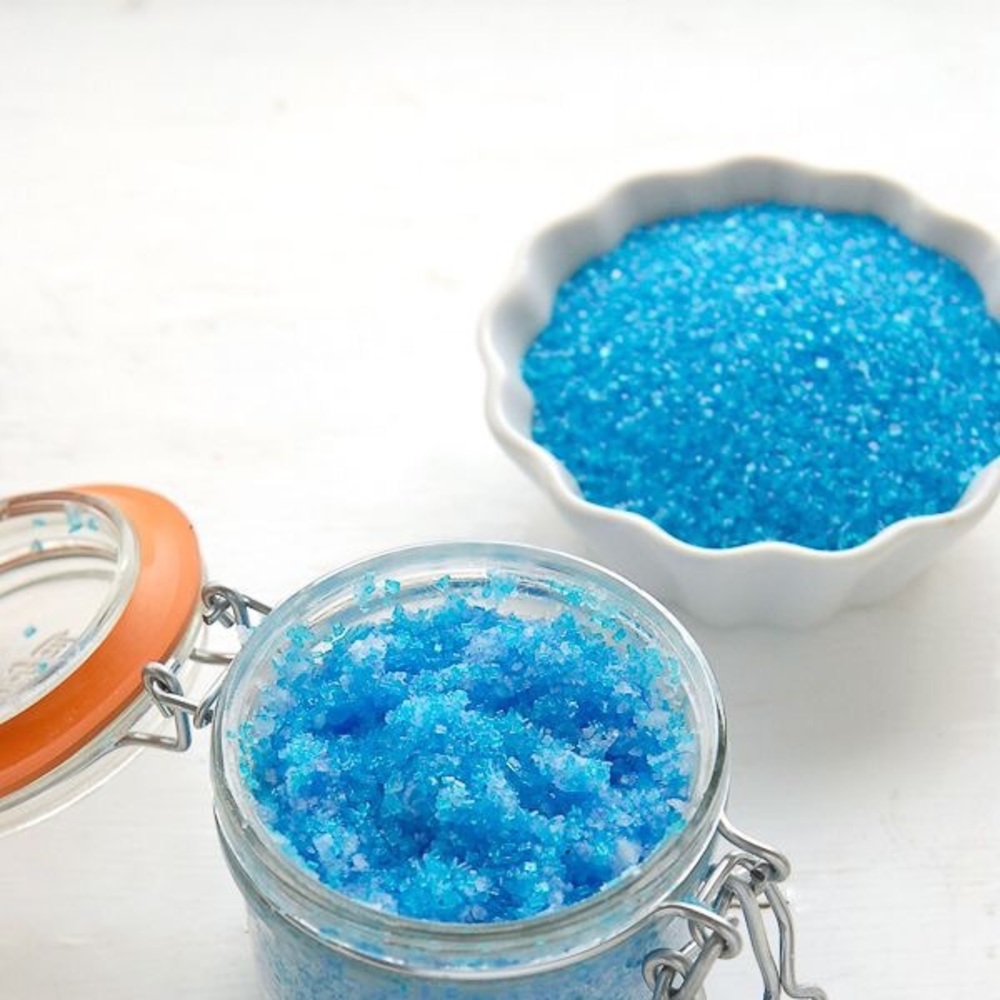 Sparkling Flower Homemade Sugar Scrub